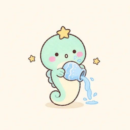 水瓶座の仮装をしたうなぴ
